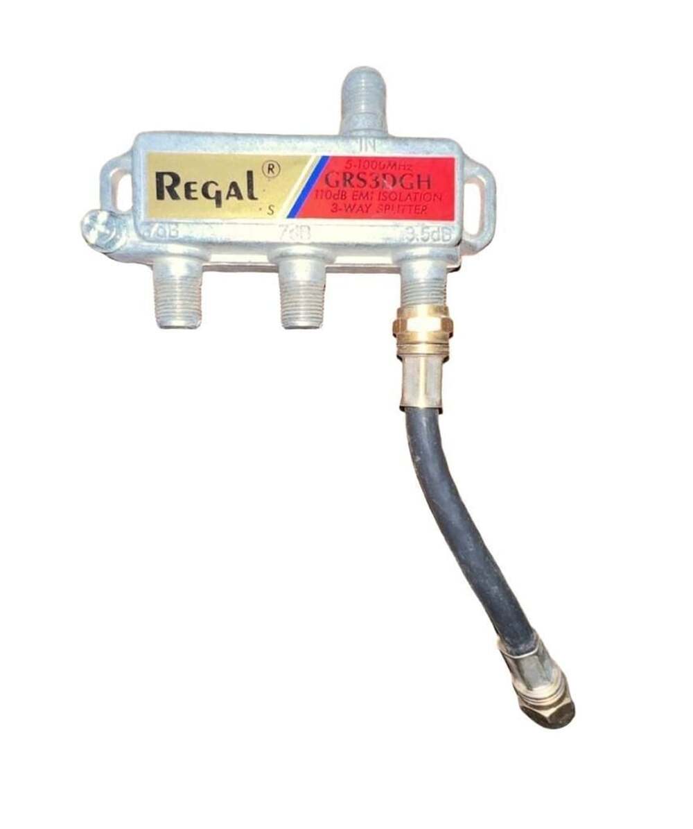 Regal GRS3DGH 3-Way Splitter 5-1000MHz